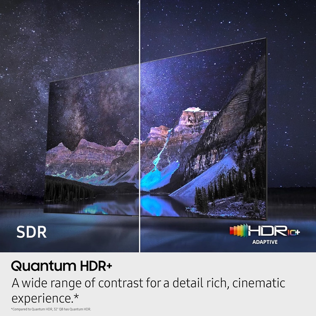 Samsung 75-Inch Class QLED Q8F 4K UHD Smart TV (2025 Model) Q4 AI Processor